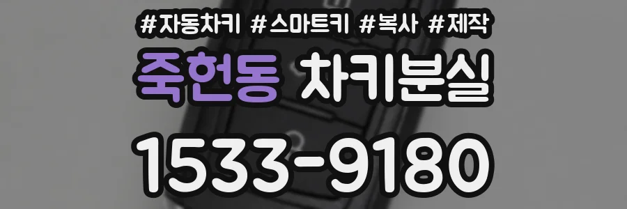 죽헌동 차키분실
