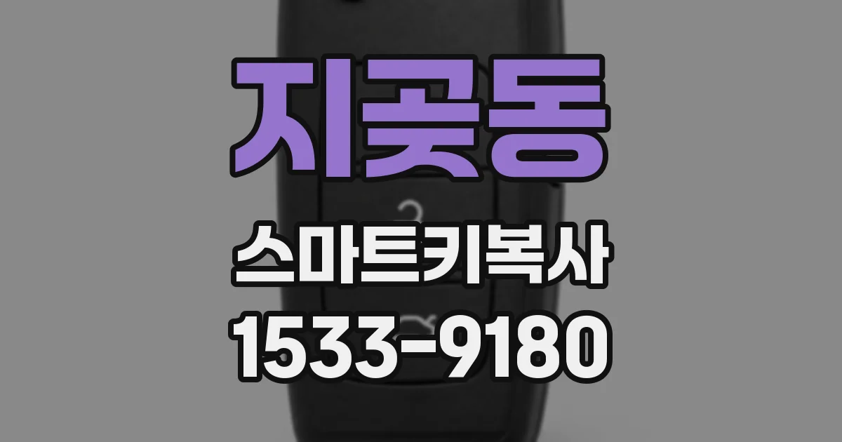 지곶동 스마트키복사