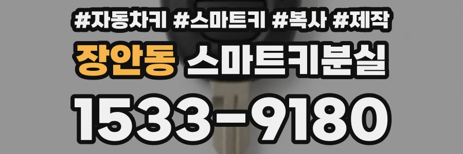 장안동 스마트키분실