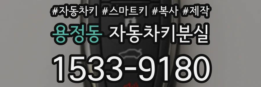 용정동 자동차키분실