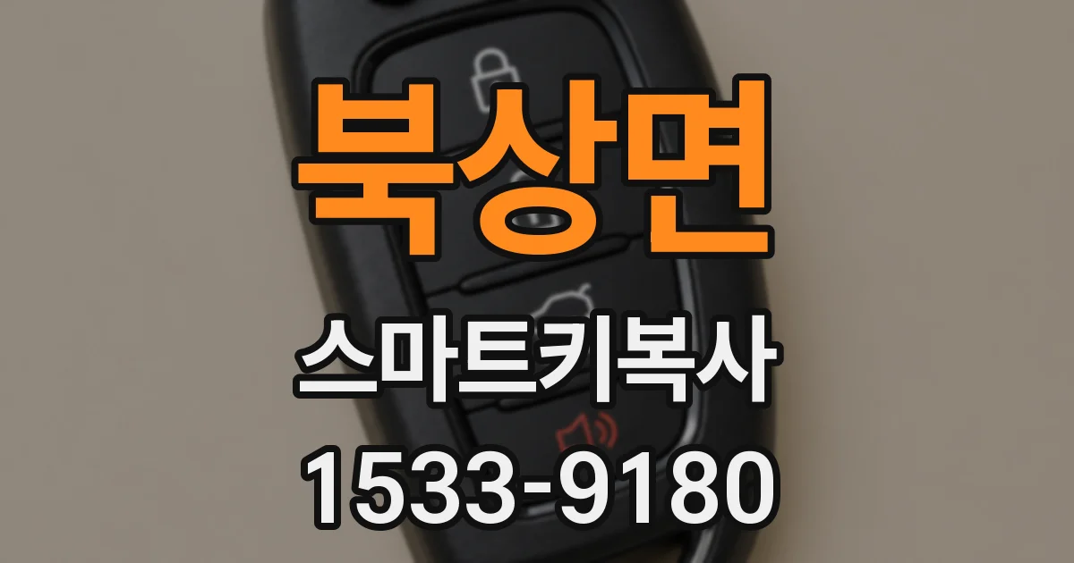 북상면 스마트키복사