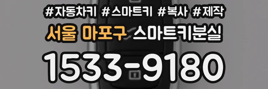 서울 마포구 스마트키분실