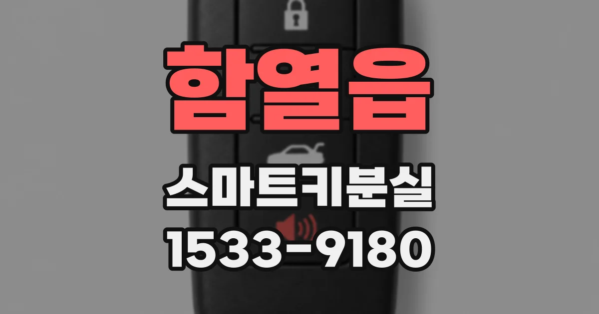 함열읍 스마트키분실
