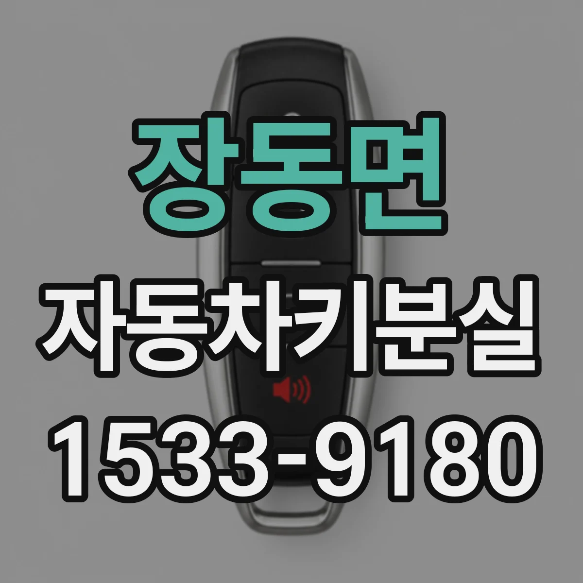장동면 자동차키분실