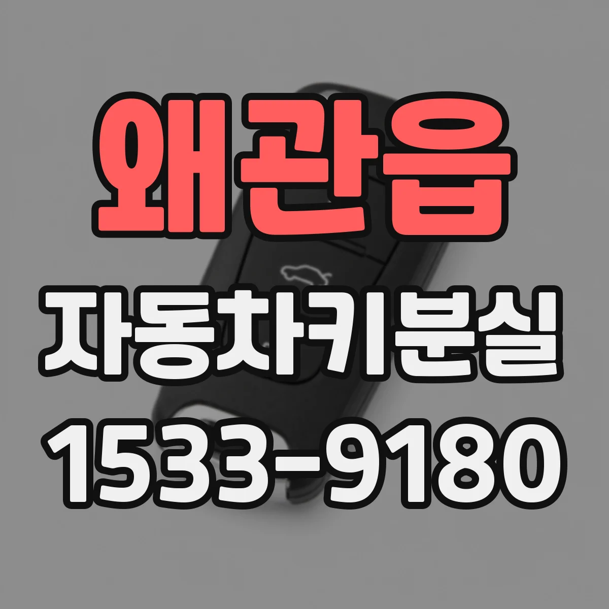 왜관읍 자동차키분실