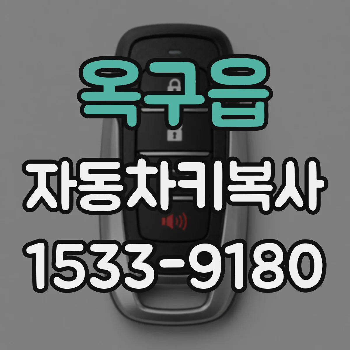옥구읍 자동차키복사