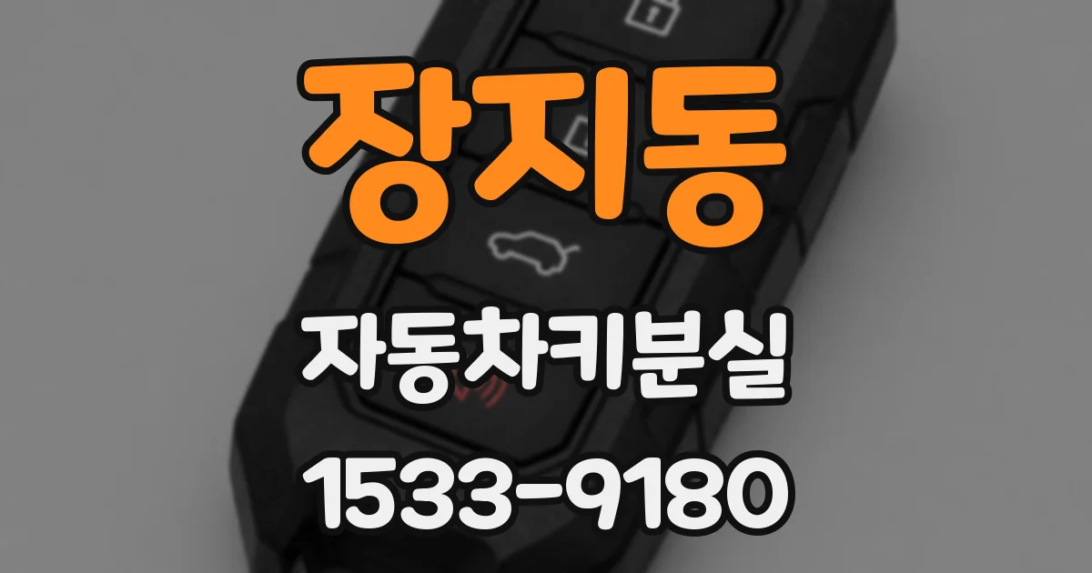 장지동 자동차키분실