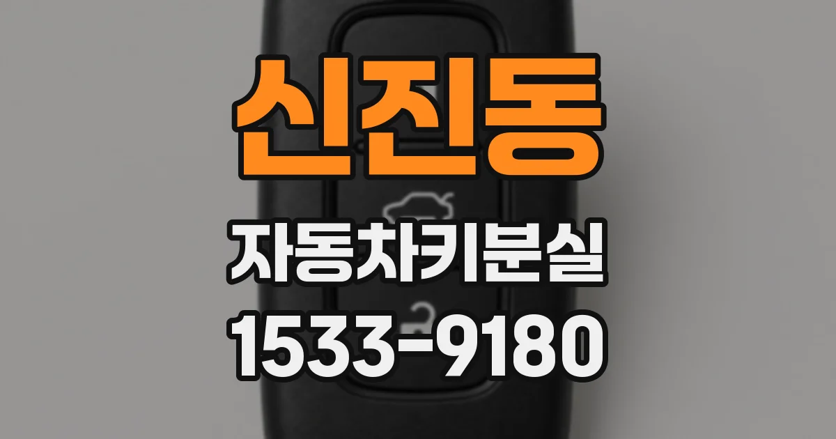 신진동 자동차키분실