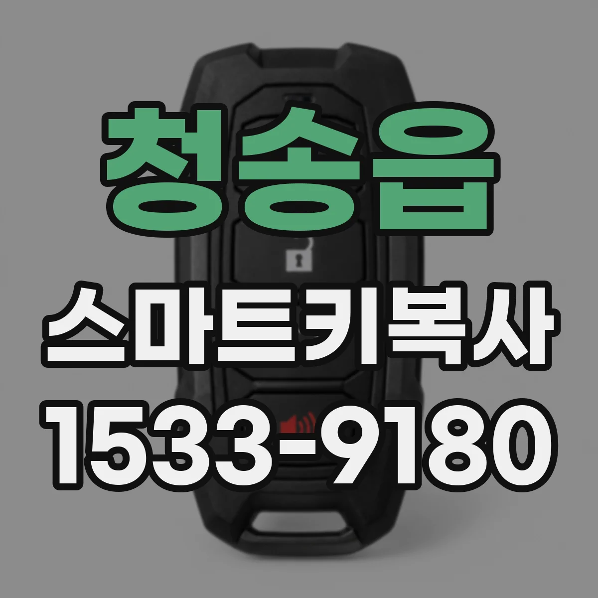 청송읍 스마트키복사