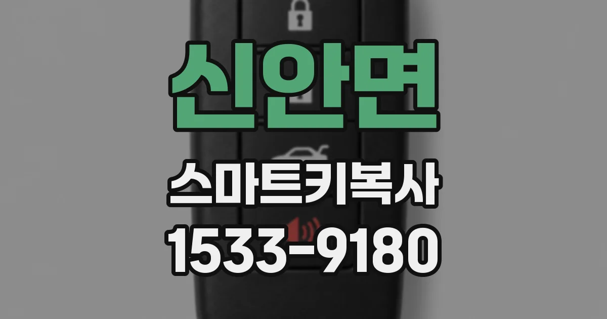 신안면 스마트키복사
