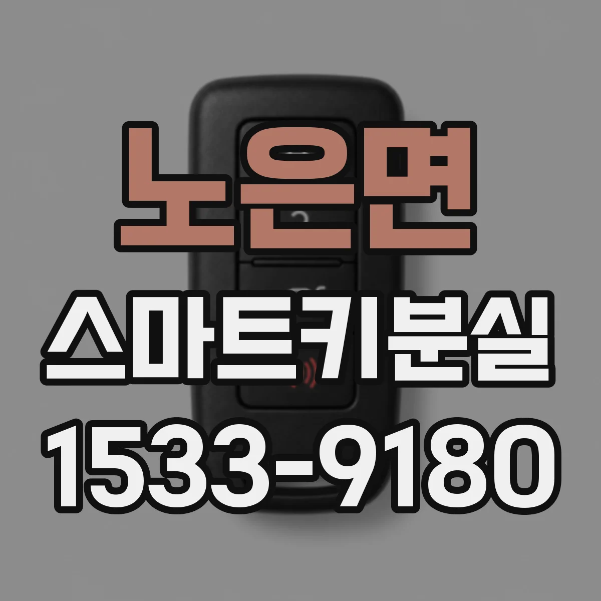 노은면 스마트키분실