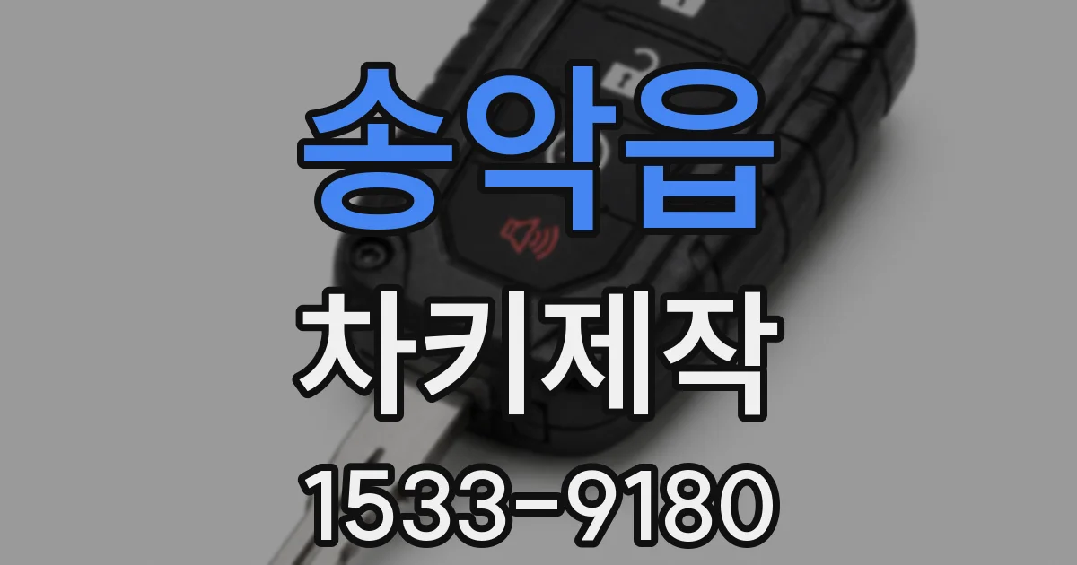 송악읍 차키제작