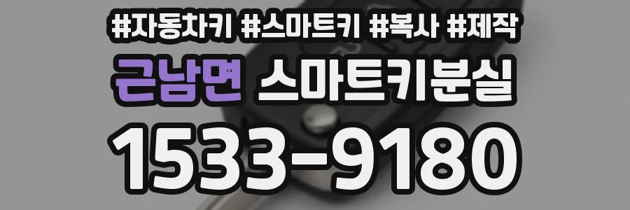 근남면 스마트키분실