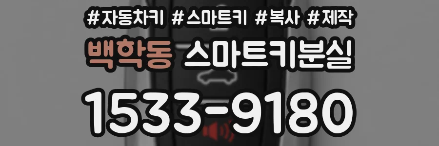 백학동 스마트키분실