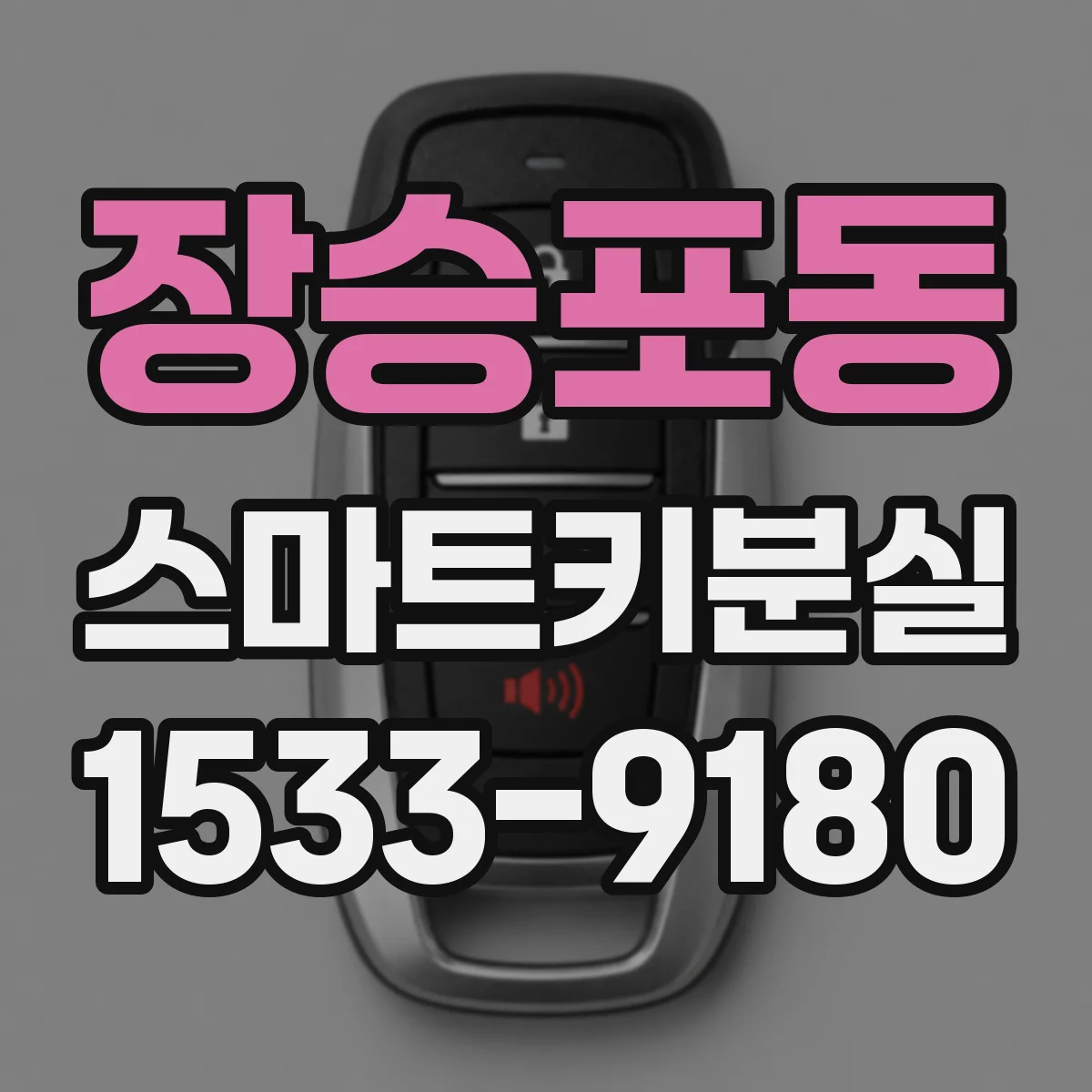 장승포동 스마트키분실