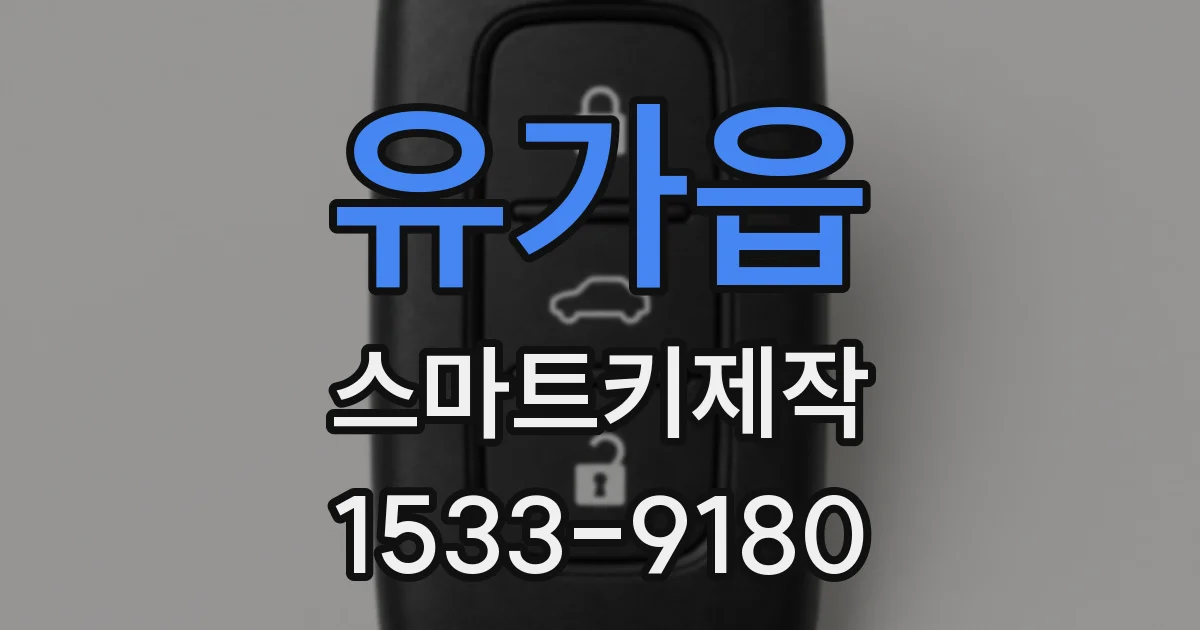 유가읍 스마트키제작