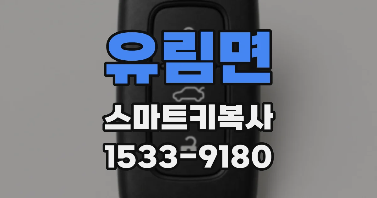 유림면 스마트키복사
