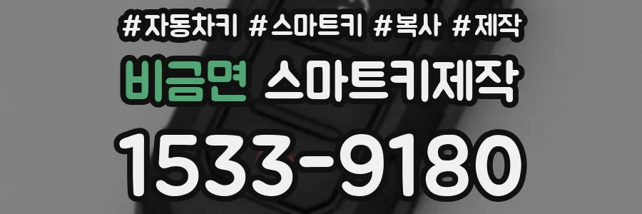 비금면 스마트키제작