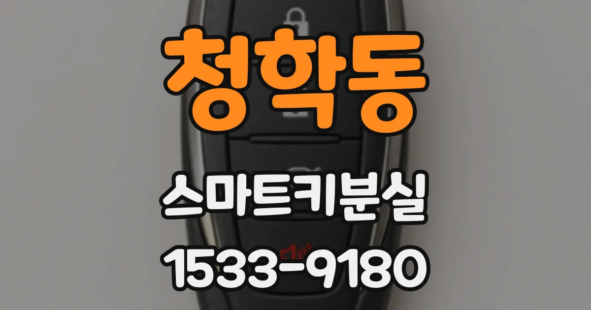 청학동 스마트키분실