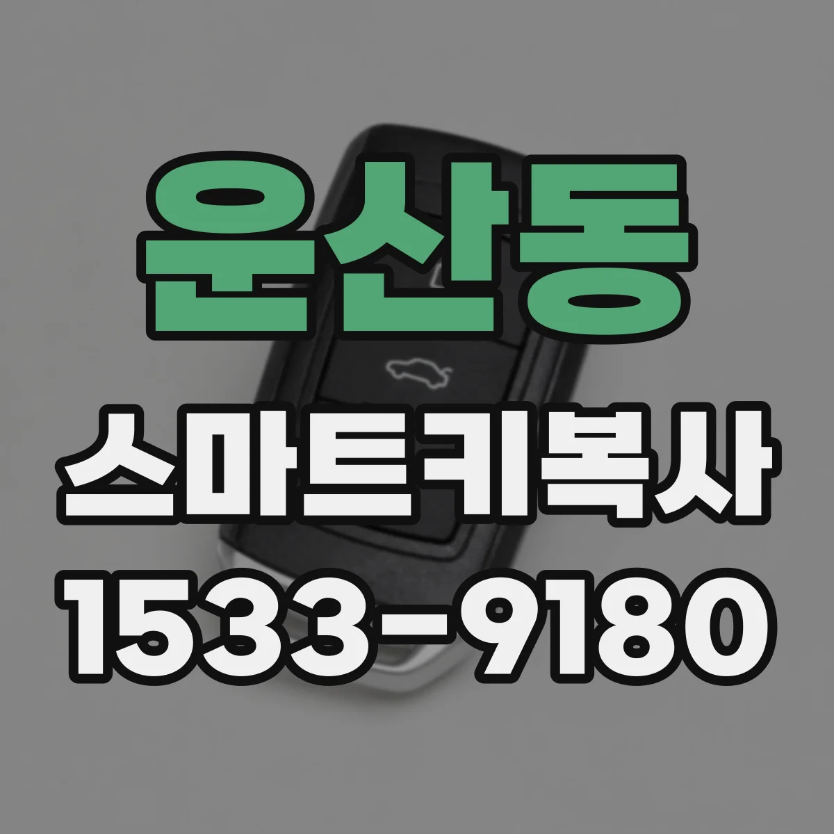 운산동 스마트키복사