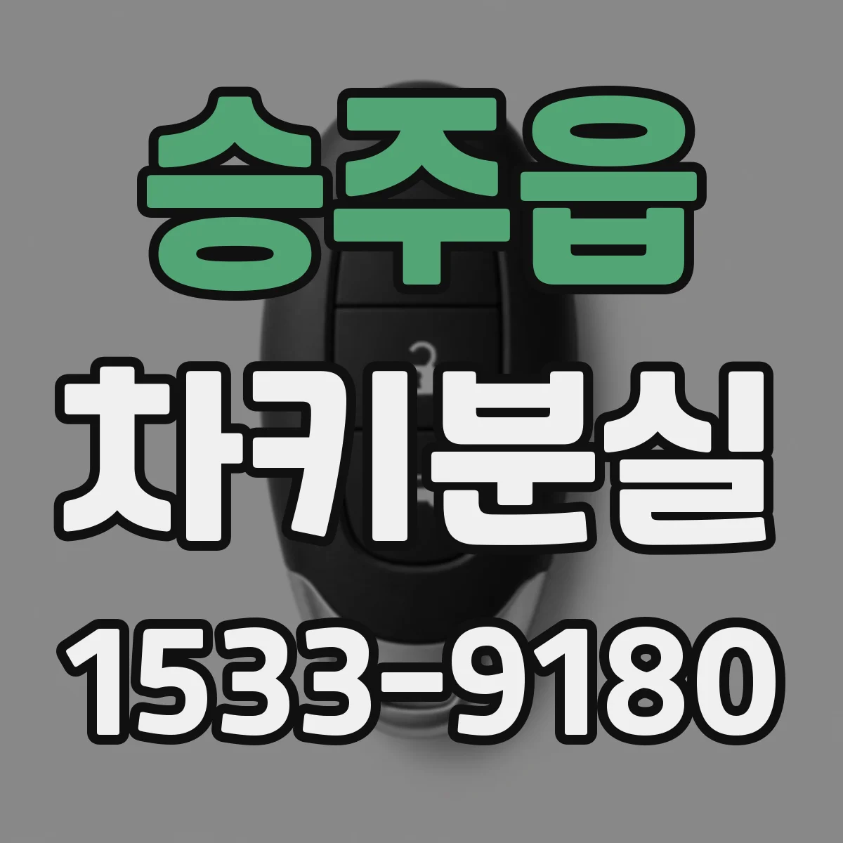 승주읍 차키분실