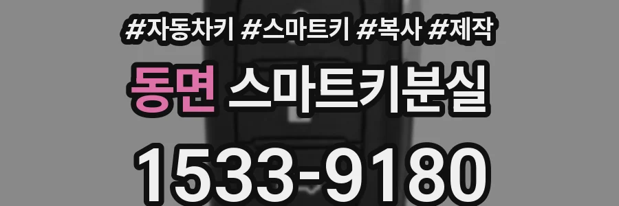 동면 스마트키분실