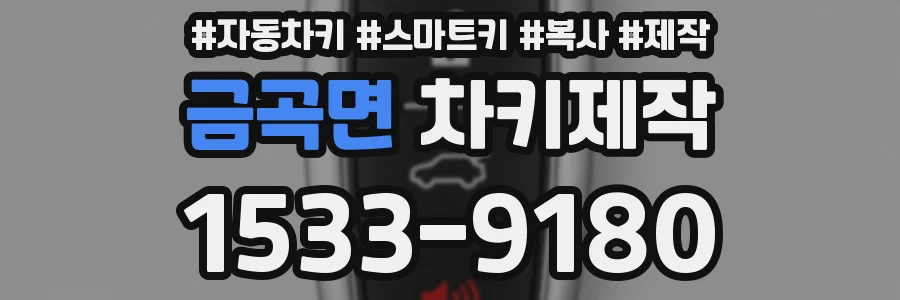 금곡면 차키제작