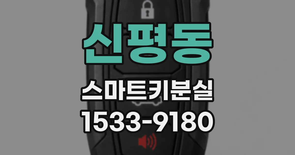 신평동 스마트키분실