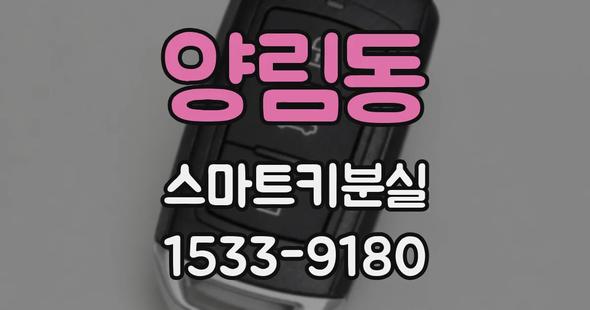 양림동 스마트키분실