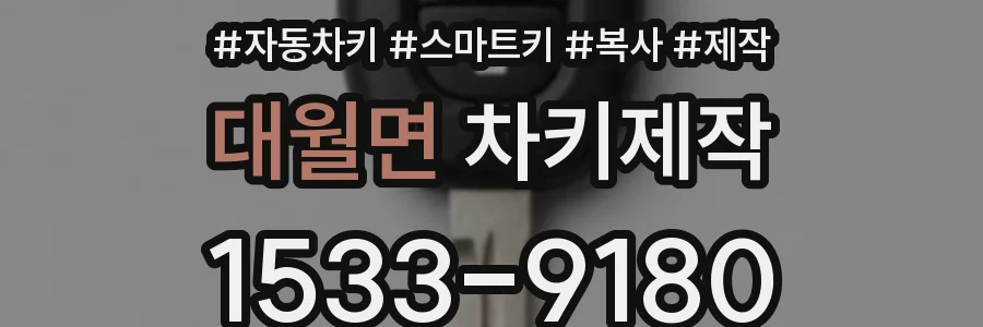 대월면 차키제작