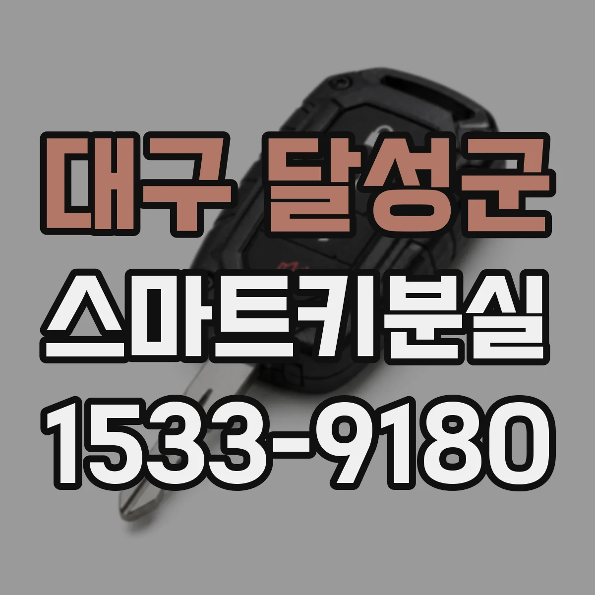 대구 달성군 스마트키분실