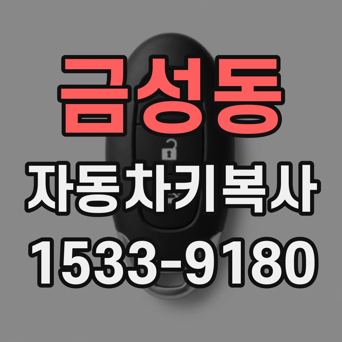 금성동 자동차키복사