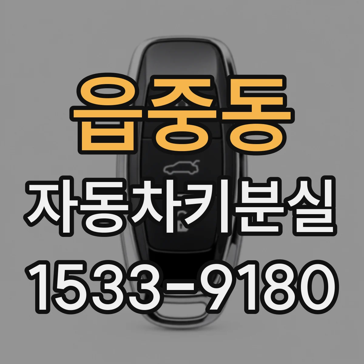 읍중동 자동차키분실