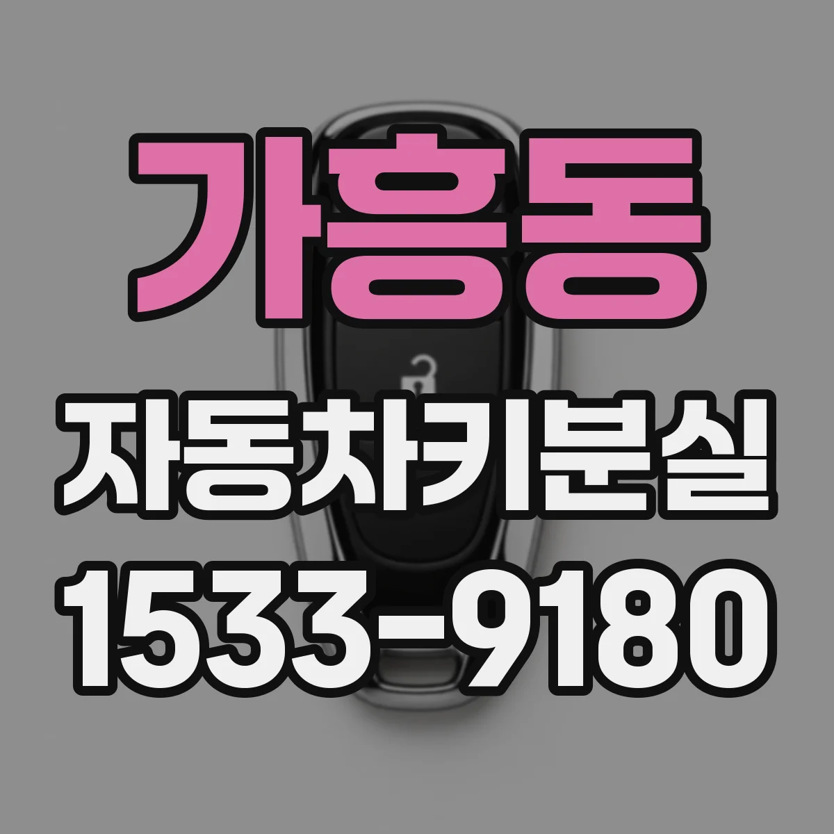 가흥동 자동차키분실
