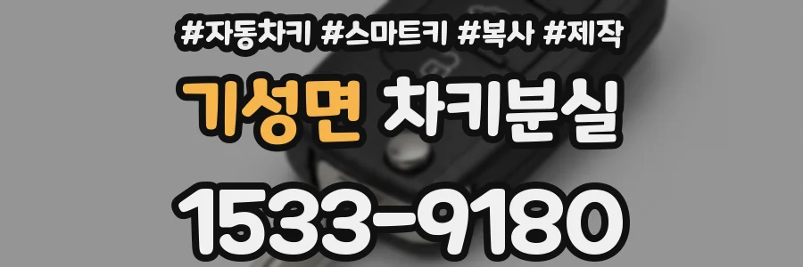 기성면 차키분실