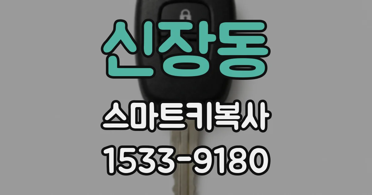신장동 스마트키복사