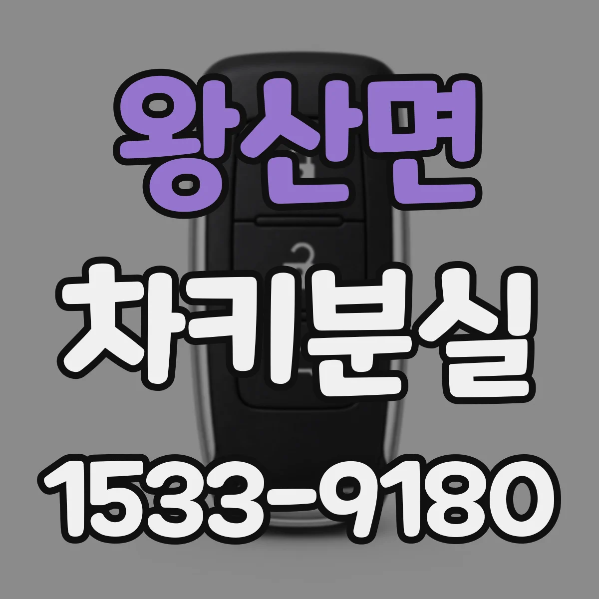 왕산면 차키분실