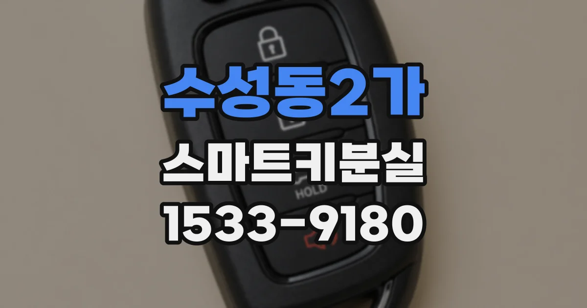 수성동2가 스마트키분실