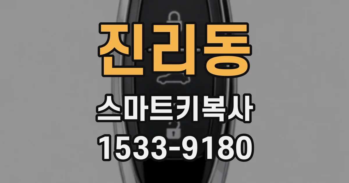 진리동 스마트키복사