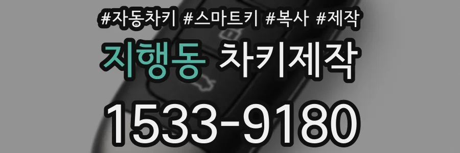 지행동 차키제작
