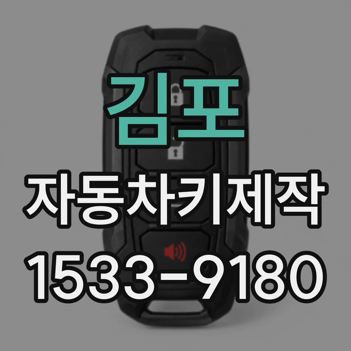 김포 자동차키제작