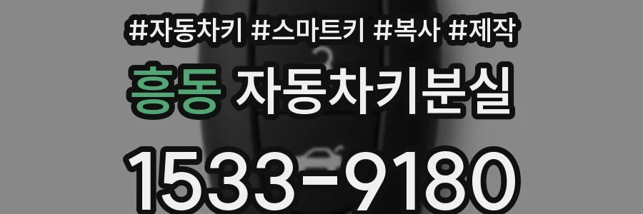 흥동 자동차키분실