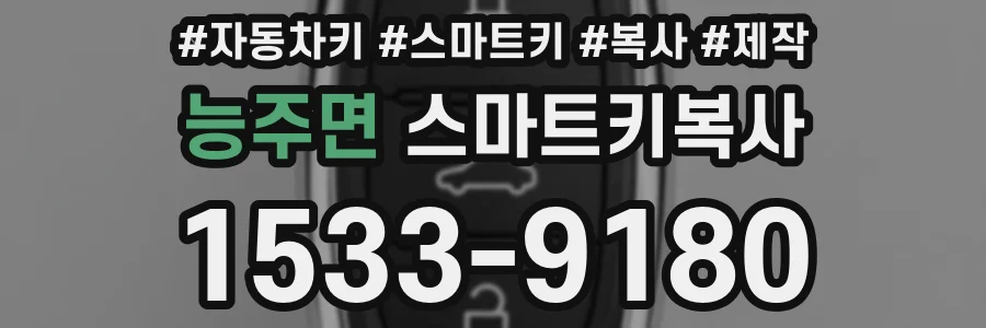능주면 스마트키복사