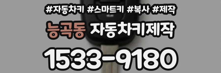 능곡동 자동차키제작