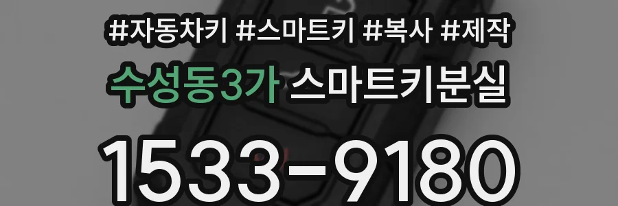 수성동3가 스마트키분실
