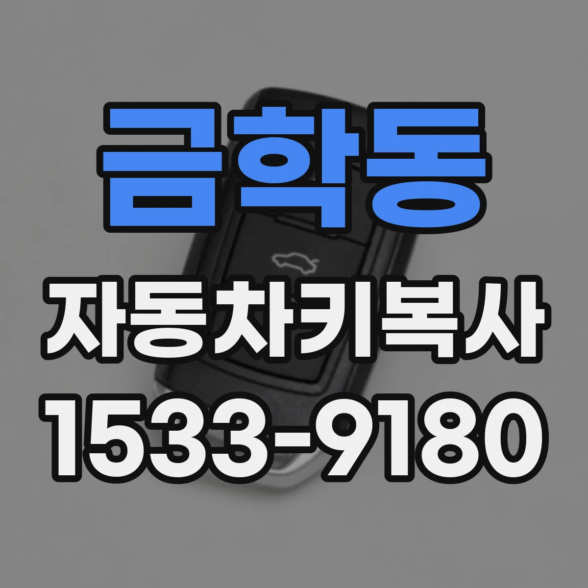 금학동 자동차키복사