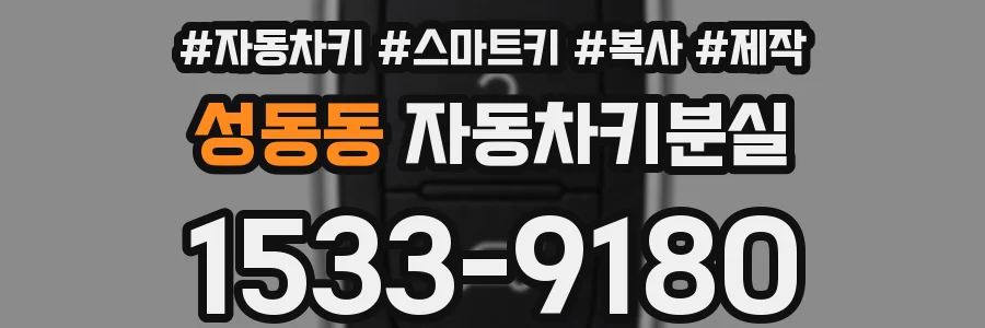 성동동 자동차키분실