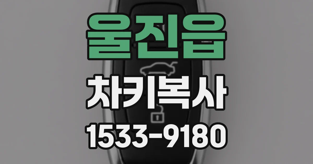 울진읍 차키복사