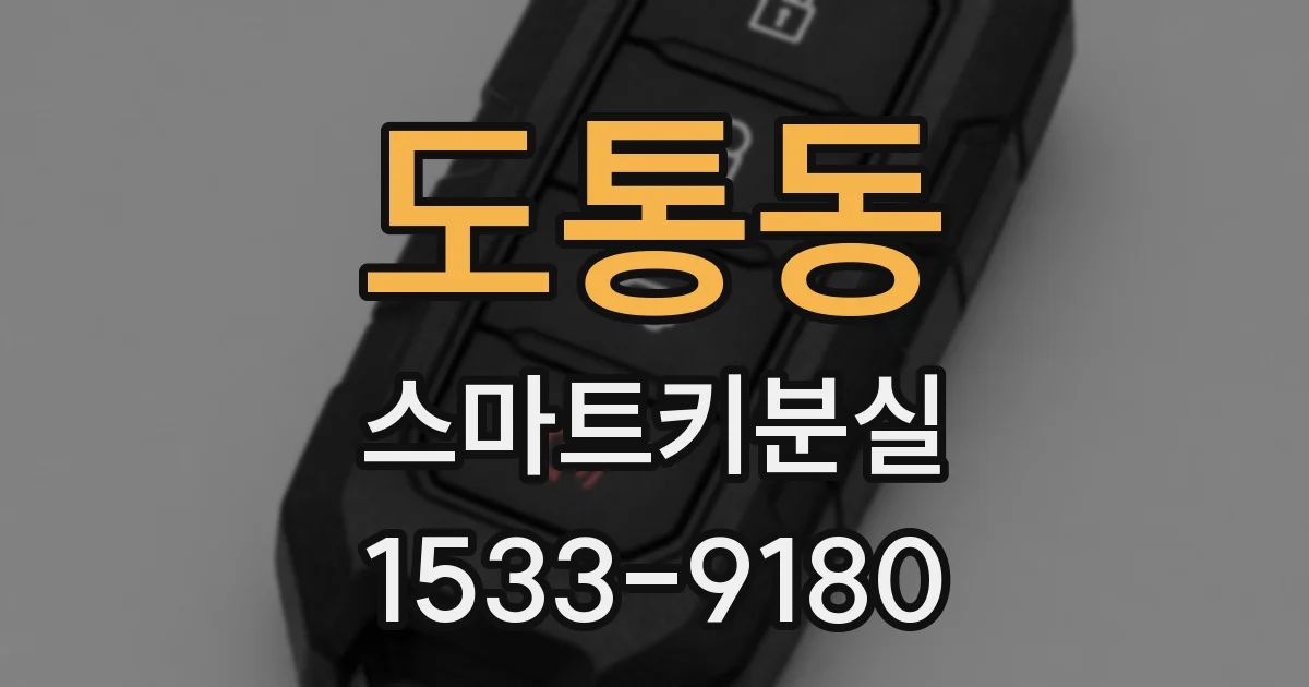 도통동 스마트키분실