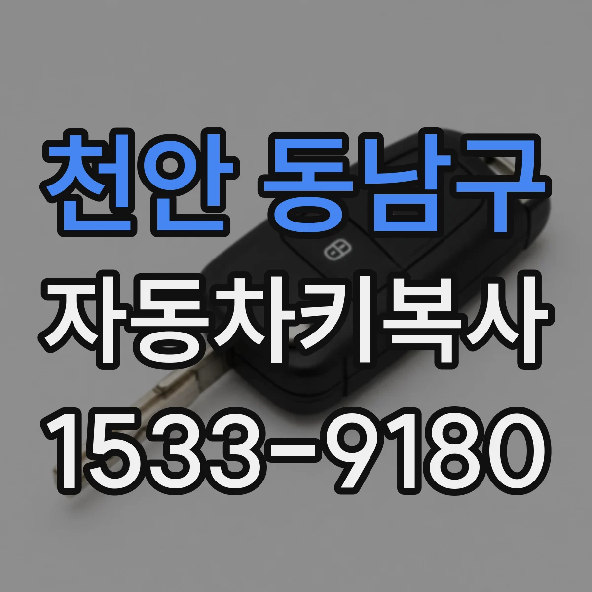 천안 동남구 자동차키복사